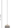 Candeeiro de Tecto Suspenso Eglo Albariza 99445 x1