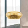 Candeeiro de Tecto Suspenso Eglo Priorat 39595 Dourado Ø500mm
