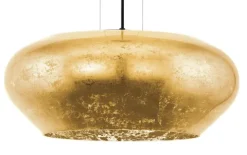 Candeeiro de Tecto Suspenso Eglo Priorat 39595 Dourado Ø500mm
