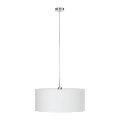 Candeeiro de Tecto Suspenso Eglo Pasteri Branco Ø530mm 31575