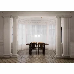 Candeeiro de Tecto Suspenso Led Le Vita Ouro Faro 26691