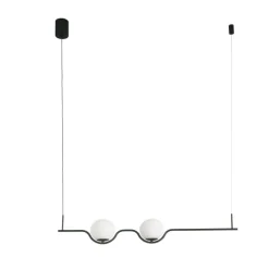 Candeeiro de Tecto Suspenso Led Levita Preto Faro 29696