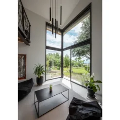Candeeiro de Tecto Suspenso Led Helia 30 Preto SLV