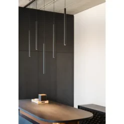 Candeeiro de Tecto Suspenso Led Helia 30 Preto SLV