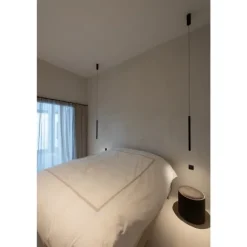 Candeeiro de Tecto Suspenso Led Helia 30 Preto SLV