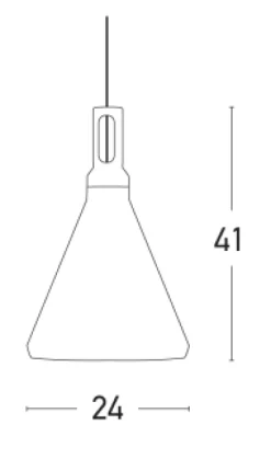 Candeeiro de Tecto Suspenso 1L ALUMÍNIO Branco PZA1513W zambelis