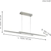 Candeeiro de tecto suspenso led eglo fraioli-z 900077