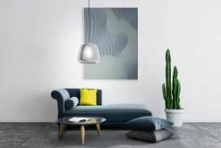 Candeeiro de Tecto Suspenso Moderno Eglo Albarino 39665 Ø350mm