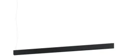 Candeeiro de Tecto Suspenso Moderno Eglo Termini 39485 Preto