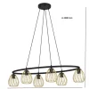 Candeeiro de Tecto Suspenso Moderno Eglo Jazmina Vintage 390092