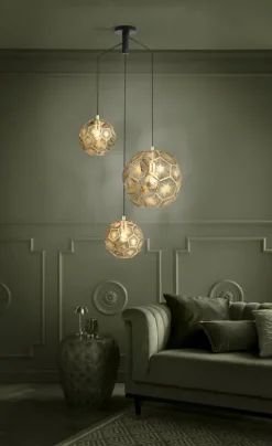 Candeeiro de Tecto Suspenso Moderno Skoura 39758 - Eglo