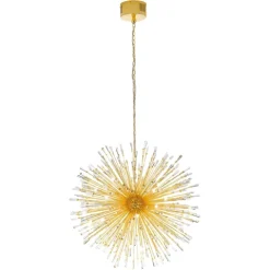 Candeeiro de Tecto Suspenso M'oderno Eglo Vivaldo Dourado Ø980mm 39256