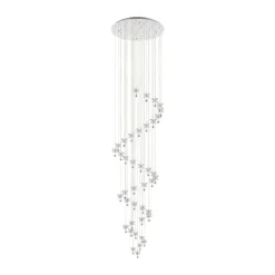 Candeeiro de Tecto Suspenso Moderno Eglo Pianopoli 1 - 39545 Ø 780mm