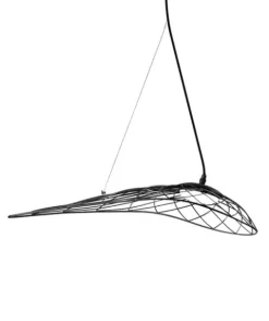 Candeeiro de Tecto Suspenso Preto 10W 3000K PZA197 zambelis