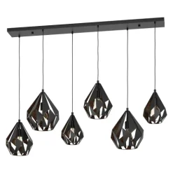 Candeeiro de tecto suspenso vintage Carlton 1 Eglo 43846