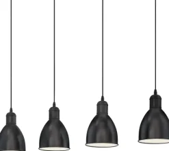 Candeeiro de Tecto Suspenso Vintage Eglo Priddy 49466