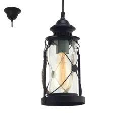Candeeiro de tecto vintage eglo suspenso Bradford 49213