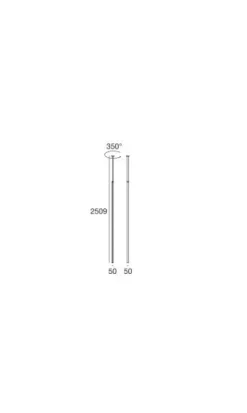 Candeeiro de Tecto Xilema Branco LED ma[&]de 7773