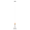 Candeeiro de teto branco e marrom SABINAR EGLO 901177