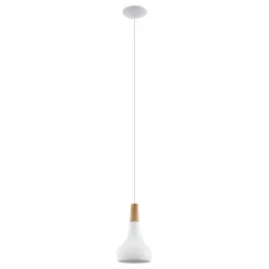 Candeeiro de teto branco e marrom SABINAR EGLO 901177
