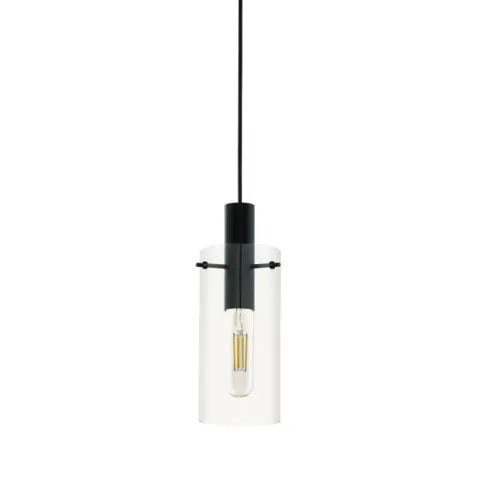 Candeeiro de teto cilindro de vidro transparente MONTEFINO EGLO 97366