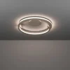 Candeeiro de teto com anel aberto e LED regulável MEZZOMONTE EGLO 901823