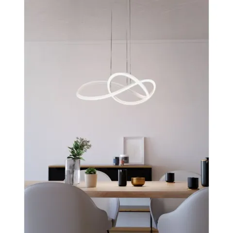 Candeeiro de teto com arcos de luz LED RIAZA EGLO 390528