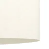 Candeeiro de teto com duas soquetes E27 em têxtil preto e branco FEBRES EGLO 901261