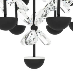 Candeeiro de teto com 15 elementos luminosos em vidro PIANOPOLI 2 EGLO 390277