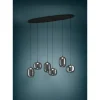 Candeeiro de teto com LED regulável e controlo remoto LARVA EGLO 390415