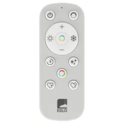 Candeeiro de teto com LED regulável e controlo remoto LARVA EGLO 390415