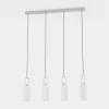 Candeeiro de teto com quatro abajures cilíndricos MAJANA EGLO 390129