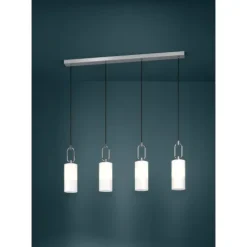 Candeeiro de teto com quatro abajures cilíndricos MAJANA EGLO 390129