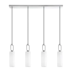 Candeeiro de teto com quatro abajures cilíndricos MAJANA EGLO 390129