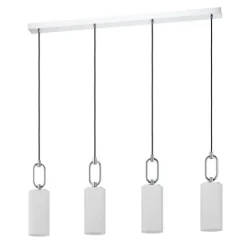 Candeeiro de teto com quatro abajures cilíndricos MAJANA EGLO 390129