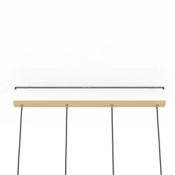 Candeeiro de teto com quatro abajures de vidro branco MANZANARES EGLO 900306