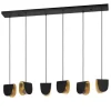 Candeeiro de teto com seis elementos luminosos SERENARA EGLO 390184
