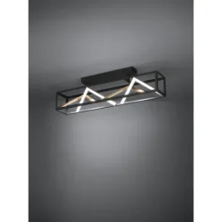 Candeeiro de teto elegante com perfis finos em latão PENELA EGLO 390416