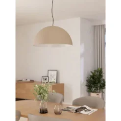Candeeiro de teto em aço cor de areia GAETANO 1 EGLO 900696