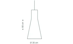 Candeeiro de teto em madeira Secto 4200 - Secto Design