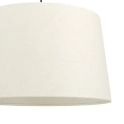 Candeeiro de teto em tecido preto e branco FEBRES EGLO 901262