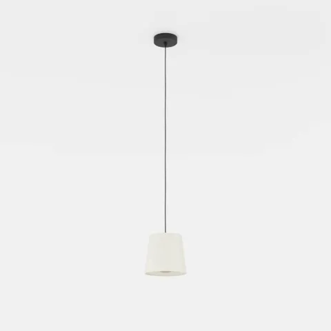 Candeeiro de teto em tecido preto e branco FEBRES EGLO 901262