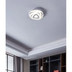Candeeiro de teto LED branco com design orgânico PALAGIANO EGLO 900863