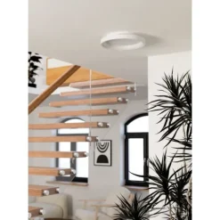 Candeeiro de teto LED branco fosco moderno LORETELLO-Z EGLO 901912