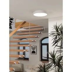 Candeeiro de teto LED branco fosco moderno LORETELLO-Z EGLO 901912