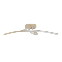 Candeeiro de Teto LED com Acabamento em Madeira SELVINA 2 EGLO 901103