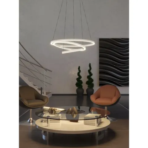 Candeeiro de teto LED com anéis ajustáveis LOBINERO-Z EGLO 900478