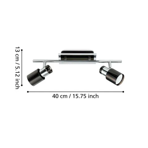 Candeeiro de Teto LED com Cabeças Ajustáveis DAVIDA EGLO 30833