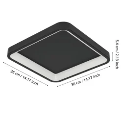 Candeeiro de teto LED com controlo inteligente LORETELLO-Z EGLO 901911