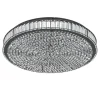 Candeeiro de teto LED com cristais transparentes BALPARDA EGLO 390249